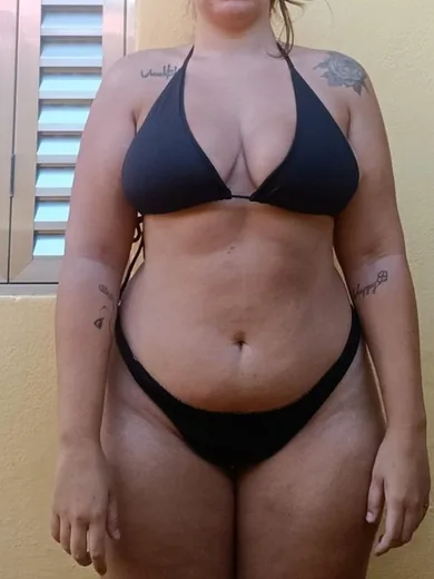 Aluna antes do Método ShapeFit